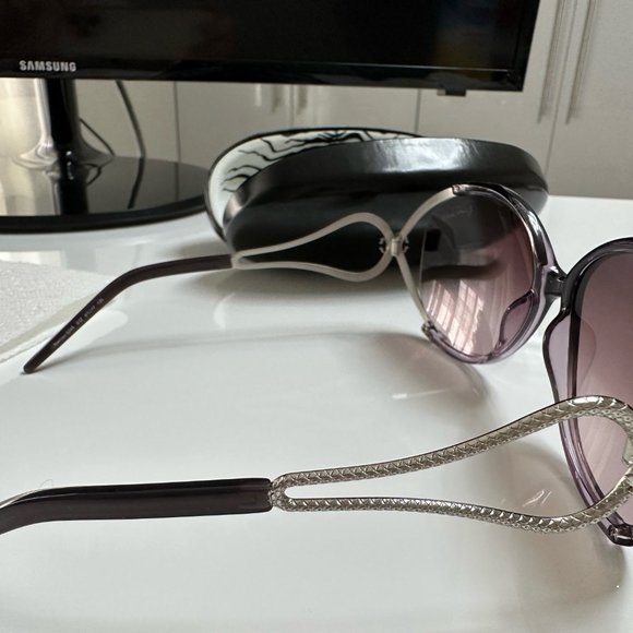 Roberto Cavalli Women's Sunglasses Lilac ~ Made in Italy - Picture 7 of 16